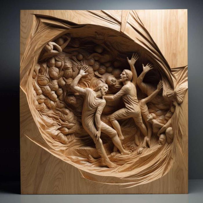 نموذج ثلاثي الأبعاد لآلة CNC 3D Art 